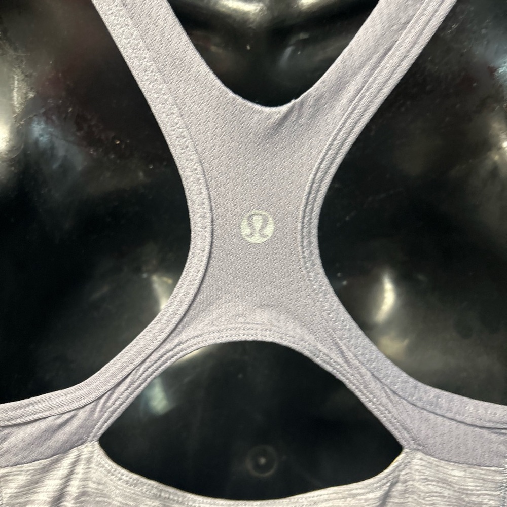 Lululemon Athletica Heather Grey get fit tank. - Picture 6 of 9
